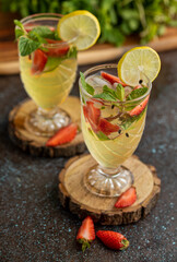 Passion fruit juice, Summer Cooler, Drink, Bright Setup