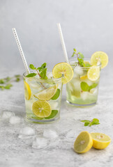 Mojito, Summer Cooler, Drink, Bright Setup