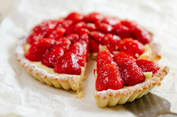 French Strawberry Tart