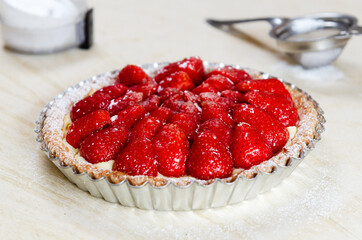 French Strawberry Tart