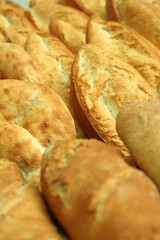 close-up yellow loaf of bread