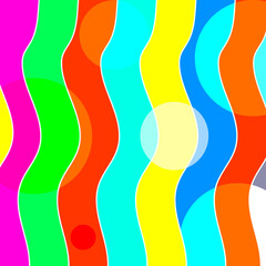 colorful palette abstract background, fluid wave