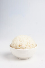 bowl of white rice