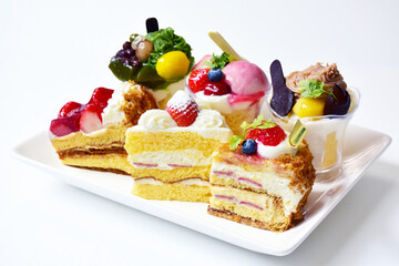 ケーキ　デザートビュッフェ