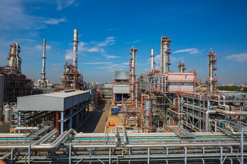 Refinery plant equipment