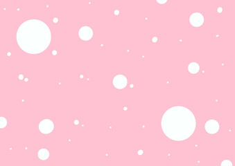 Simple and cute polka dot texture