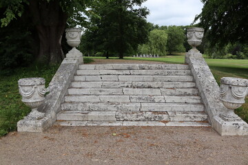 stone steps in the park