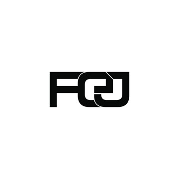 fej letter original monogram logo design