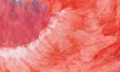 abstract pink red  orange background with water color illustration. gorgeous energetic glowing background wallpaper for any project purpose.