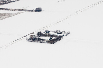 Luchtfoto van Flevopolder, Aerial photo of Flevopolder