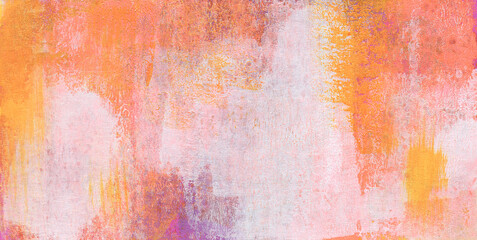 Modern abstract art. Versatile artistic backdrop for creative design projects: posters, banners, cards, websites, invitations, magazines, wallpapers. Beautiful warm colours. Hand painted texture.