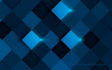 Abstract rectangle light and shadow shape background