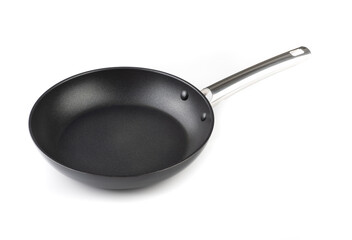Non stick pan isolated over white background