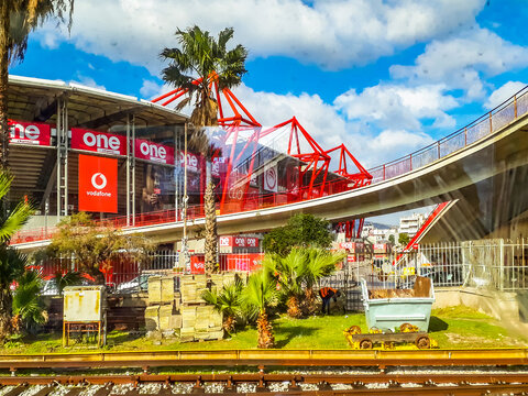 Olympiacos Stadium Exterior View, Greece
