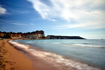 Stones and rocks at Gerakas beach on Zakynthos island