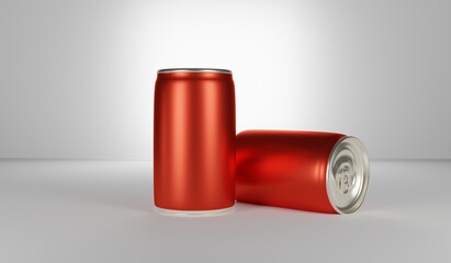 red aluminum can