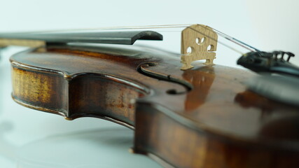 Naklejka na ściany i meble Violino close-up