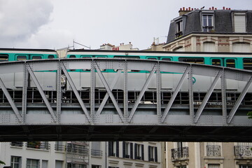 Métro aérien - Paris - France