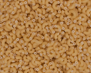 close up of a pile of pasta