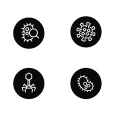illustration of a set of icons