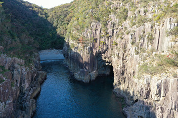 宮崎県日向市　馬ヶ背周辺の風景