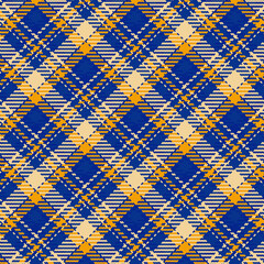 Seamless tartan plaid pattern background. Fabric texture. Vector.