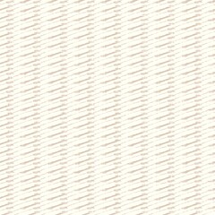 Minimal ecru jute plain stripe texture pattern. Two tone washed out beach decor background. Modern rustic brown sand color design. Seamless striped burlap pattern for shabby chic coastal living. 
