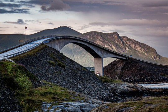 The Atlantic Ocean Road, Norway.
