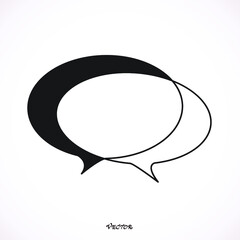 Speech bubbles icon
