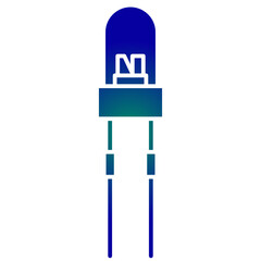 Led diode icon
