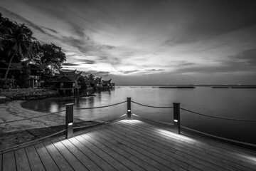 Blackwhite Photos landscape Wonderful  Batam Bintan Indonesia