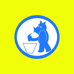 blue rhino design taking out the trash