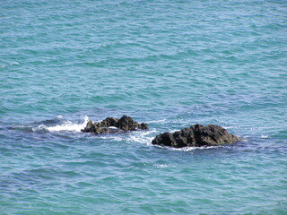 Obraz premium Black Sea in Bulgaria in summer
