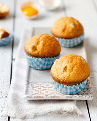 homemade classic healthy muffin