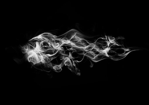 Transparent special effect stands out with fog or smok