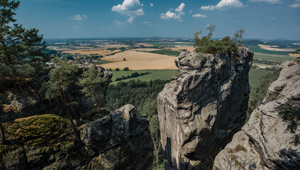 Viewpoint near Drábské světničky, Příhrazské skály, Czech Paradise (Ceský ráj), Czechia
