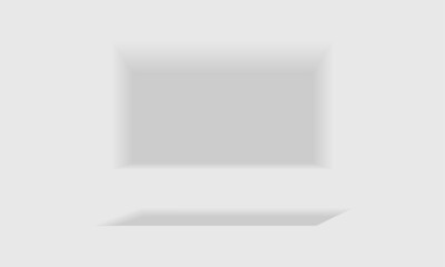 Shaped Drop Shadow as Visual Effect in Graphic Design Vector Set
