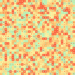 Fototapeta premium Abstract Geometric Pattern generative computational art illustration