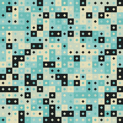 Abstract Geometric Pattern generative computational art illustration