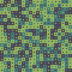 Abstract Geometric Pattern generative computational art illustration