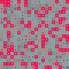 Abstract Geometric Pattern generative computational art illustration