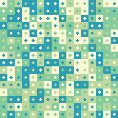 Abstract Geometric Pattern generative computational art illustration