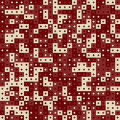 Abstract Geometric Pattern generative computational art illustration