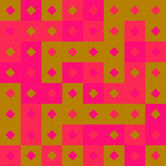 Abstract Geometric Pattern generative computational art illustration