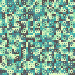 Fototapeta premium Abstract Geometric Pattern generative computational art illustration