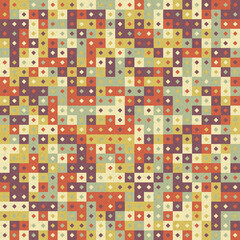 Abstract Geometric Pattern generative computational art illustration