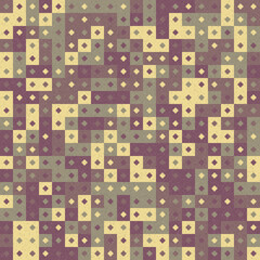 Abstract Geometric Pattern generative computational art illustration