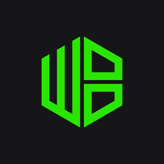 WOO logo WOO icon WOO vector WOO monogram WOO letter WOO minimalist WOO triangle WOO hexagon Circle Unique modern flat abstract logo design 