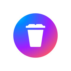 Disposable Cup - Sticker