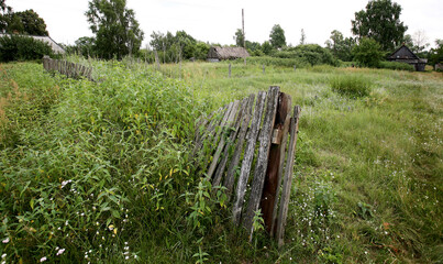 Eastern Europe, Republic of Belarus, Kachanovichi village, Pinsk district, Brest region.